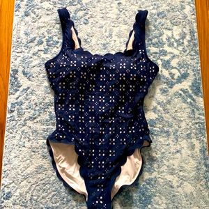 J.Crew Navy Swimsuit